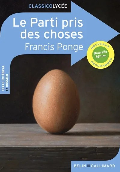 [158317] Le Parti pris des choses