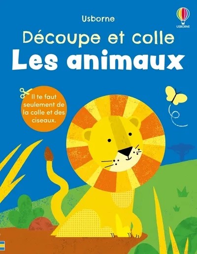 [1048939] Les animaux - Découpe et colle - Dès 2 ans