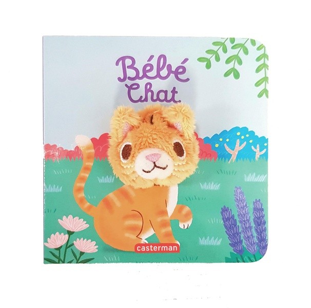 [C26499] Bébé chat - Livre marionnette pour bébé - dès 3 mois