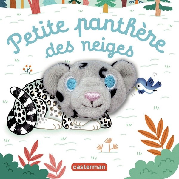 [C28425] Petite Panthère des neiges - Livre marionnette pour bébé - dès 3 mois