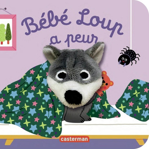 [C29113] Bébé Loup a peur - Livre marionnette pour bébé - dès 3 mois