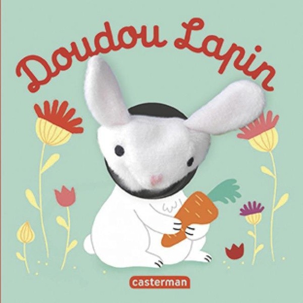 [364189] Doudou lapin - Livre marionnette pour bébé - dès 3 mois