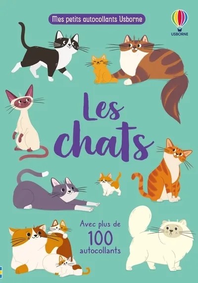 [1020649] Les chats - Mes petits autocollants Usborne - Dès 3 ans