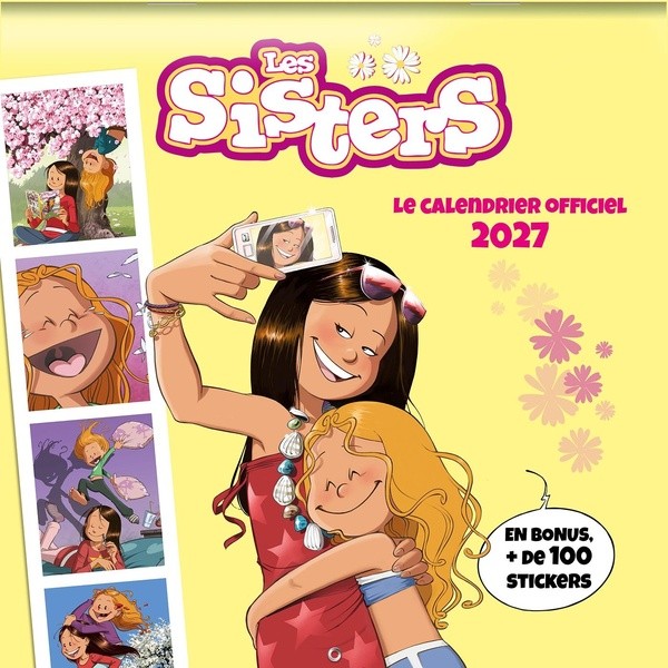 [1863720] Les Sisters - Mon calendrier officiel 2027 (de sept. 2026 à déc. 2027)