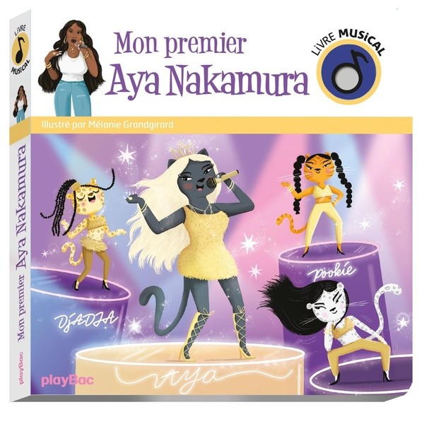 [2219867] Livre musical - Mon premier Aya Nakamura
