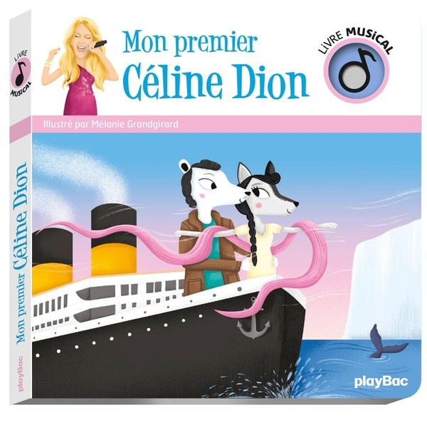 [1741435] Livre musical - Mon premier Céline Dion