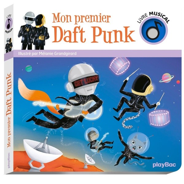 [6892699] Livre musical - Mon premier Daft Punk