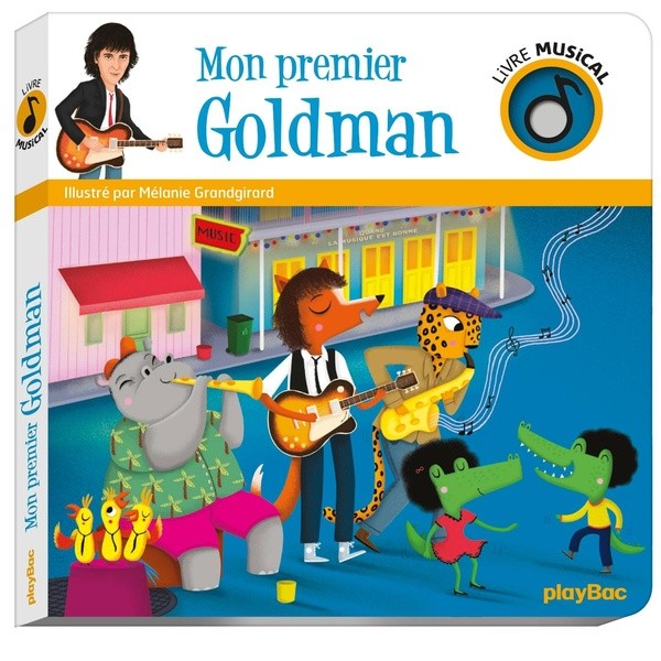 [7699827] Livre musical - Mon premier Goldman