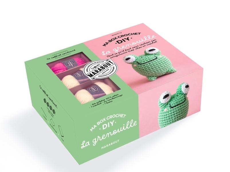 Ma box crochet DIY La grenouille Apily - Tout ce qu'il faut pour réaliser son amigurumi trop chou en crochet