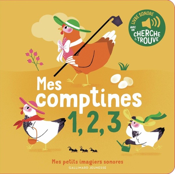 [J03641] Mes comptines 1, 2, 3 - Des sons à écouter, des images à regarder