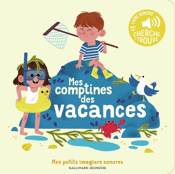 Mes comptines des vacances - Des sons à écouter, des images à regarder