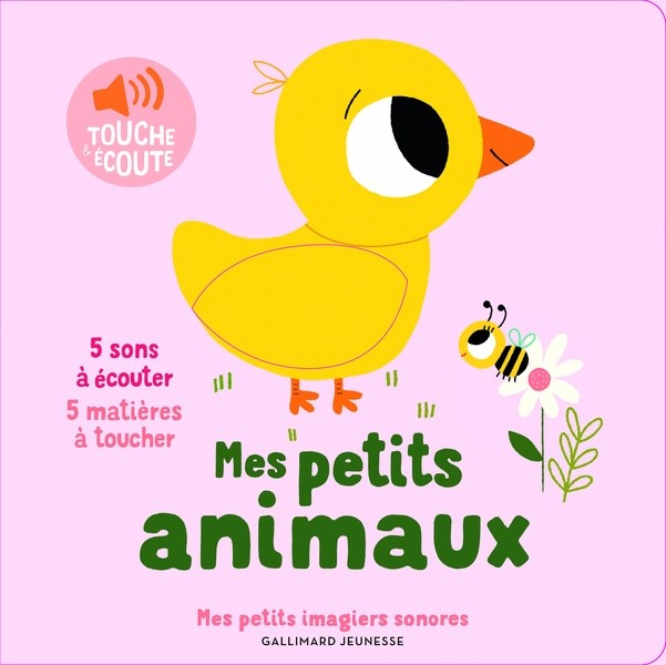 [A66871] Mes petits animaux - 5 sons à écouter, 5 matières à toucher