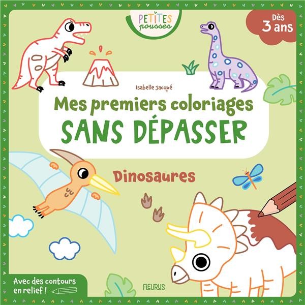 [FS87127] Mes premiers coloriages sans dépasser - Dinosaures