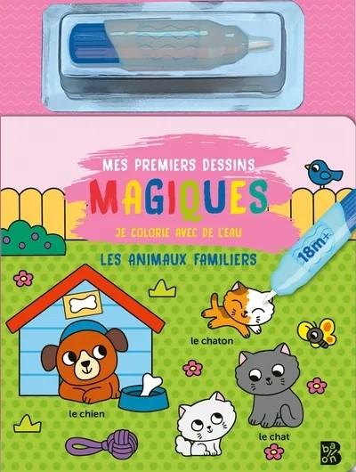 [2820907] Mes premiers dessins magiques - Les animaux familiers