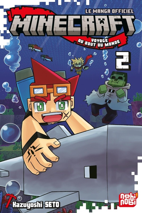 [2319321] Minecraft, le manga officiel : Voyage au bout du monde - Tome 2