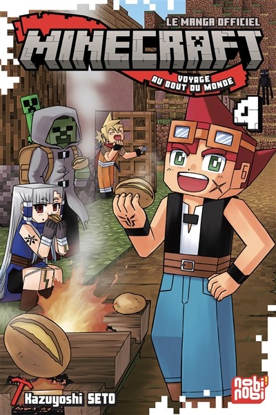 [2338908] Minecraft, le manga officiel - Voyage au bout du monde T04