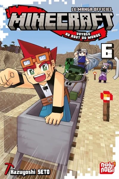 [8513590] Minecraft, le manga officiel - Voyage au bout du monde T06