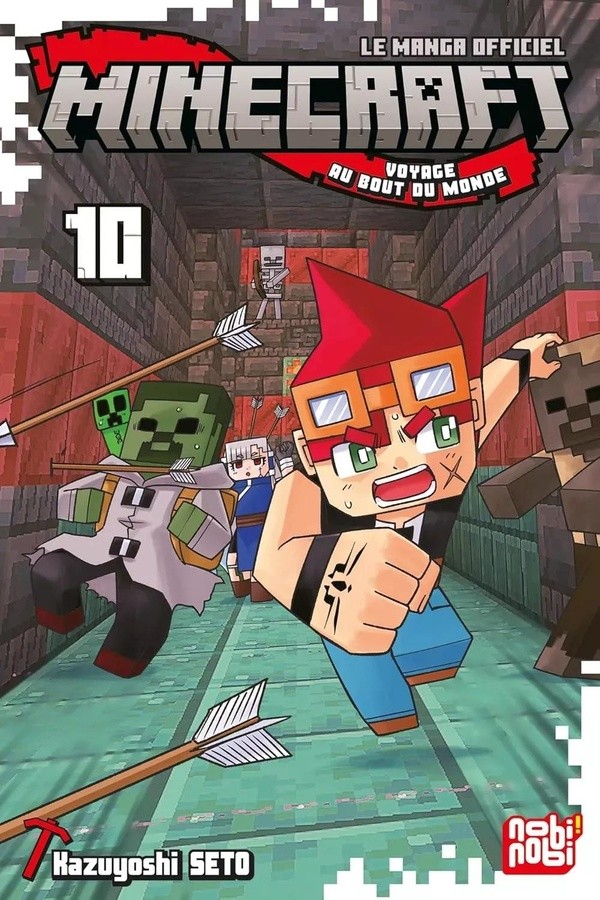 [5580221] Minecraft, le manga officiel - Voyage au bout du monde T10