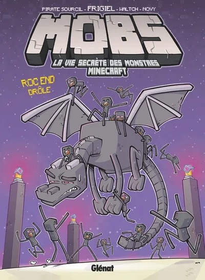 [3339646] MOBS, La vie secrète des monstres Minecraft - Tome 05 - Roc end drôle