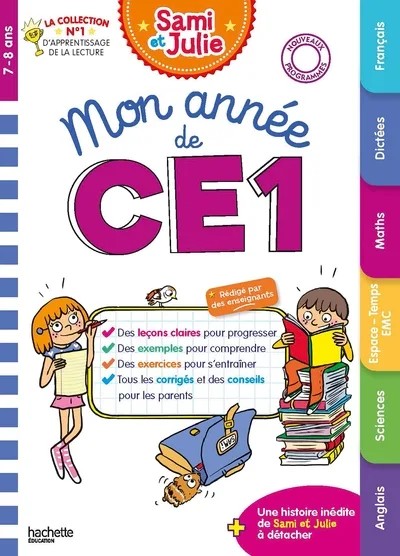[4035485] Mon année Sami et Julie CE1 - Toutes les matières