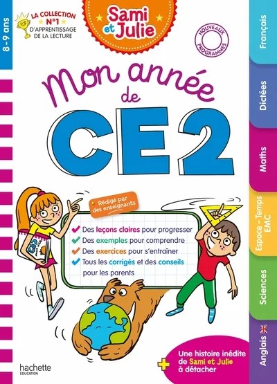 [4035608] Mon année Sami et Julie CE2 - Toutes les matières