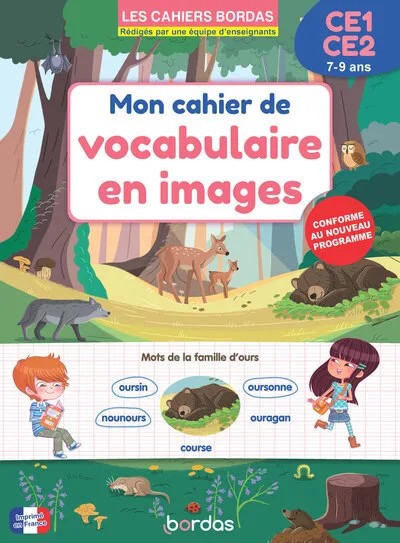 [1079636] Mon cahier de vocabulaire en images CE1-CE2