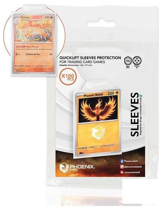 [117550] Pokémon : Sleeves à languettes - Phoenix Shield