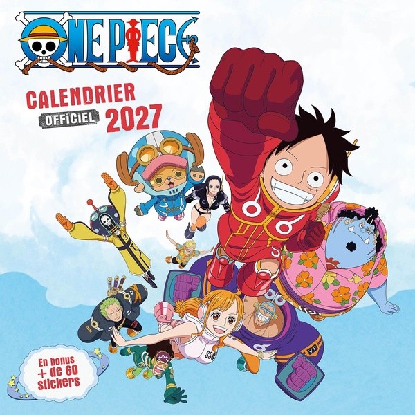 [1862859] One Piece - Mon calendrier officiel 2027 (de sept. 2026 à déc. 2027)