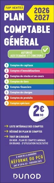 [3582219] Plan comptable général - PCG - 2026-2027