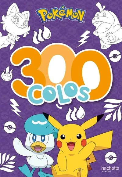 [6854762] Pokémon - 300 colos - Livre de coloriages