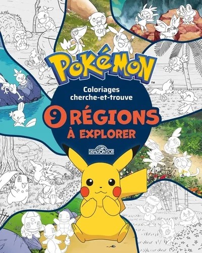 [1053690] Pokémon - Coloriages cherche-et-trouve 9 régions à explorer