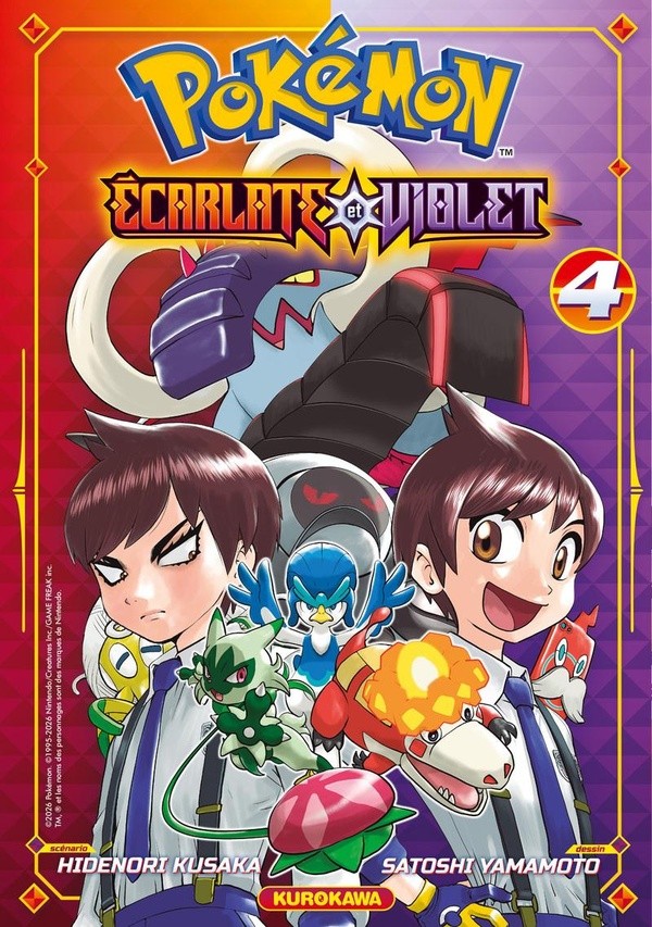 [1069842] Pokémon Ecarlate et Violet - Tome 4