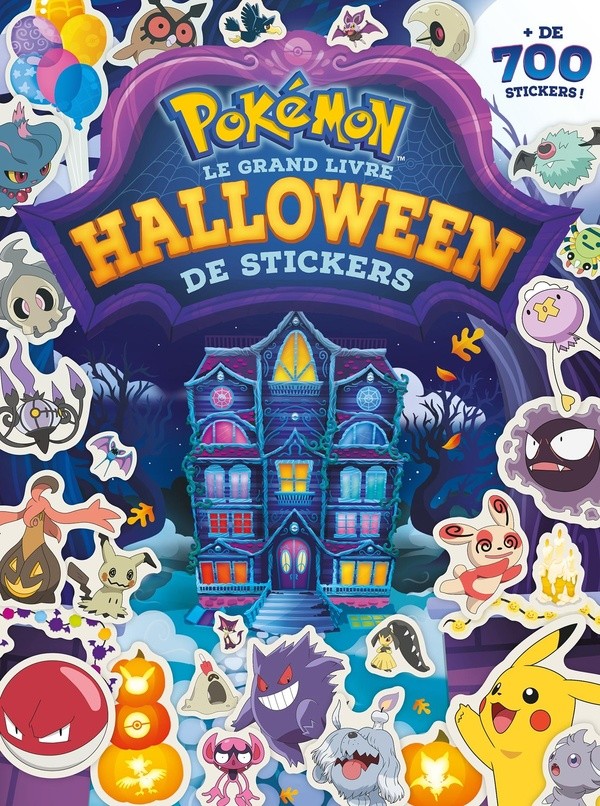 [1638154] Pokémon - Le grand livre de stickers Halloween