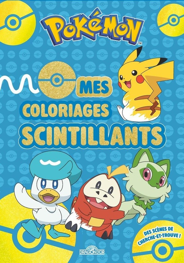 [1085124] Pokémon - Mes coloriages scintillants