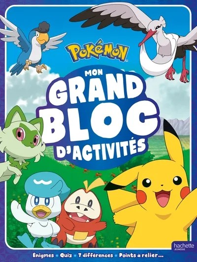[6857225] Pokémon - Mon grand bloc d'activités - Grand bloc d'activités