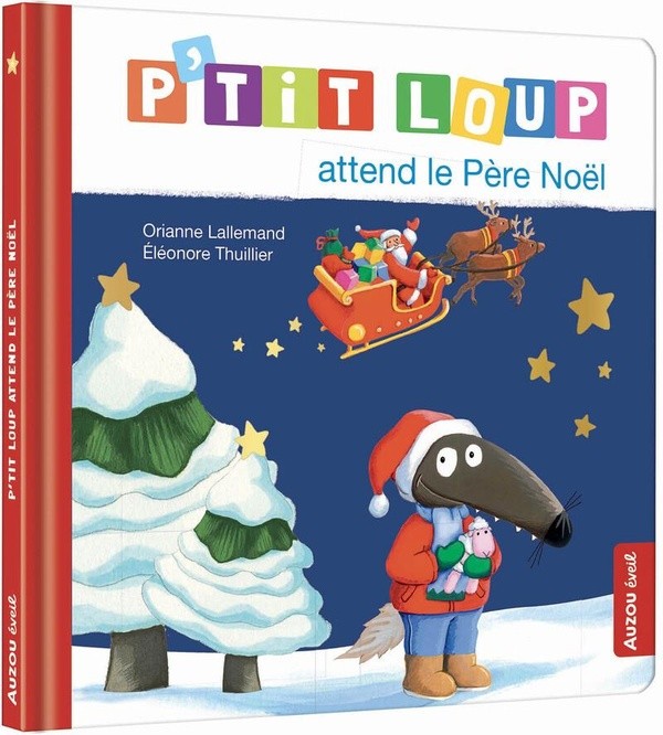 [AU08553] P'tit Loup attend le Père Noël