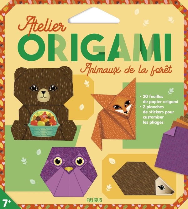[FS02219] Atelier origami - Animaux de la forêt
