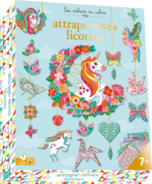 [1340728] Attrape-rêves Licornes - coffret avec accessoires