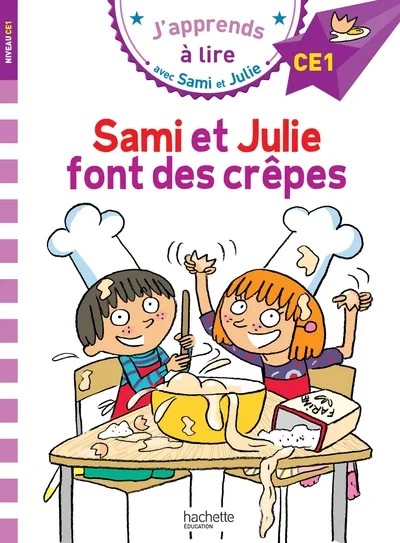 [3959211] Sami et Julie CE1 Sami et Julie font des crêpes