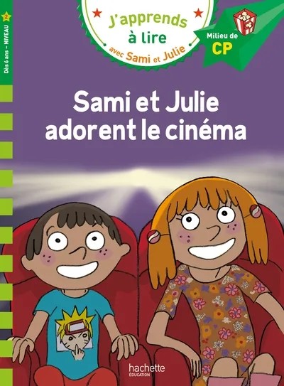 [4270418] Sami et Julie CP niveau 2 Sami et Julie adorent le cinéma