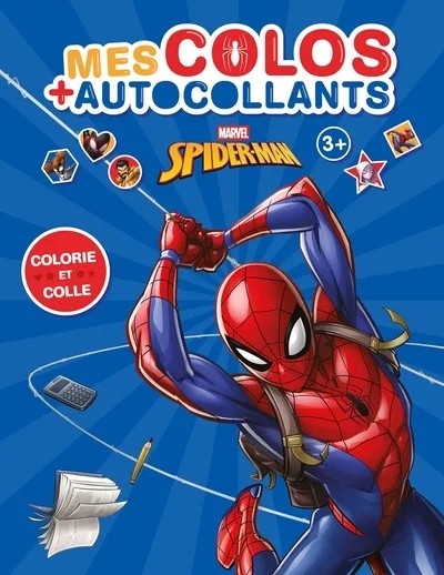 [7420676] SPIDER-MAN - Mes colos + autocollants - MARVEL