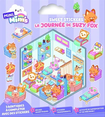[FS02103] Sweet stickers – La journée de Suzie Fox