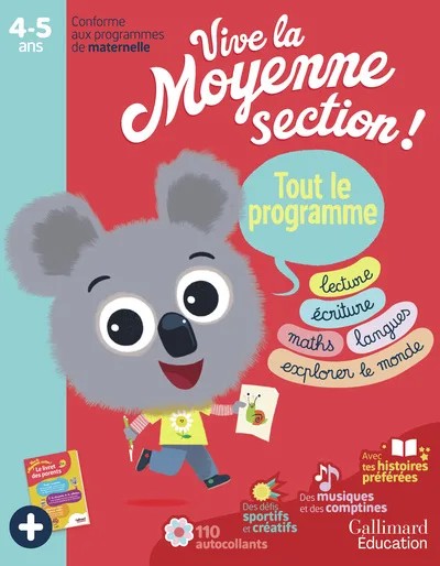 Vive la moyenne section ! - Tout le programme