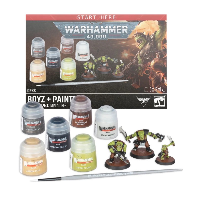 [60-05] Orks + Paints Set