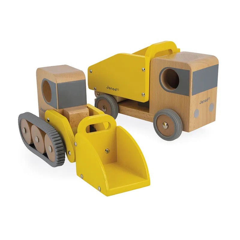 [J04634] Camion Benne et Pelleteuse