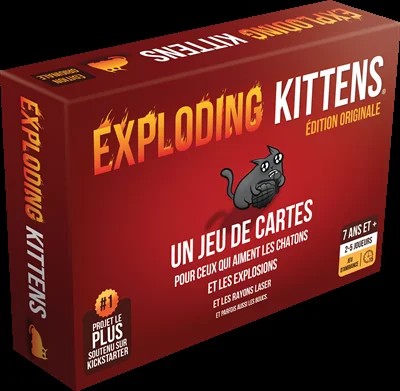 [EKIEK01FR] EXPLODING KITTENS LE JEU DE BASE