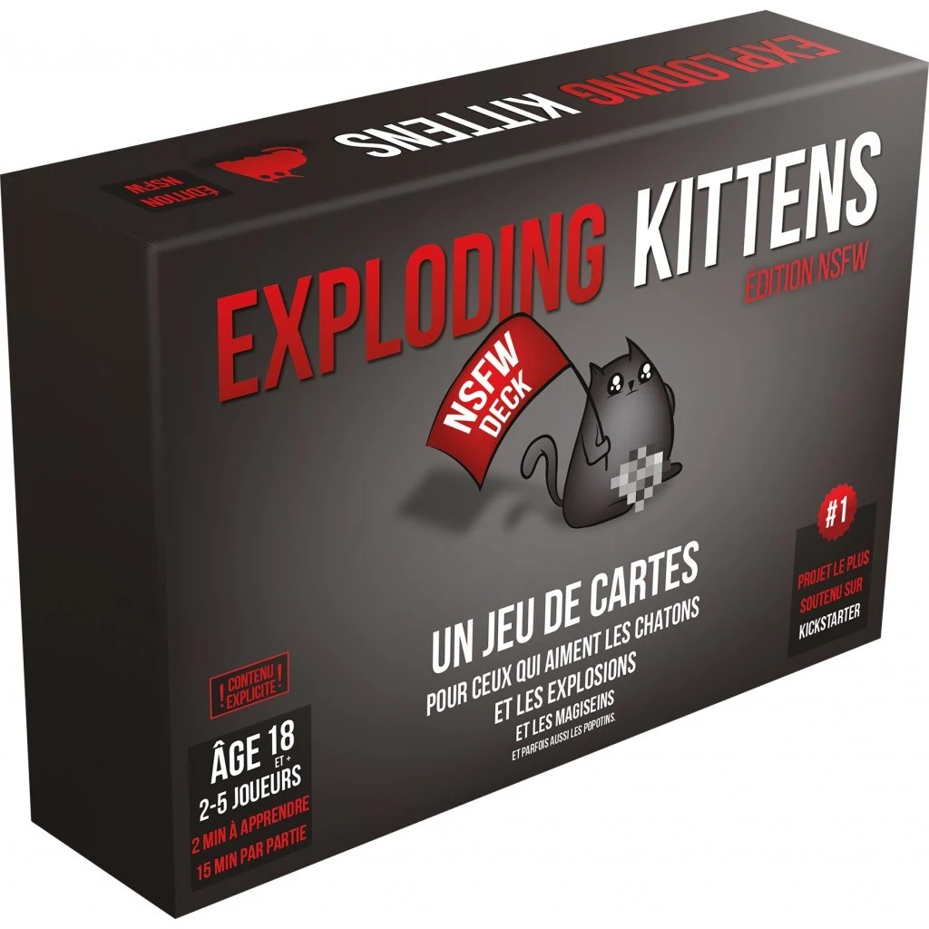 [EKIEK02FR] EXPLODING KITTENS NSFW