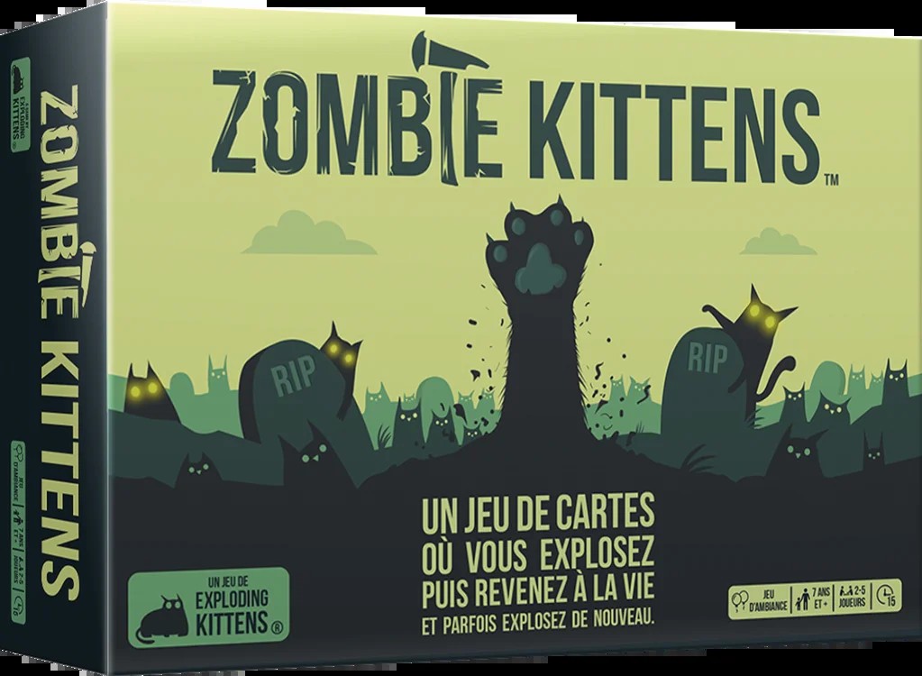 [EKIEK10FR] Exploding Kittens : Zombie Kittens