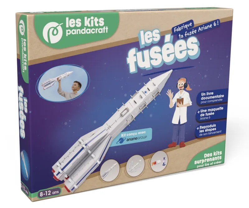 [1255834] Les fusées - Kit Pandacraft 8-12 ans