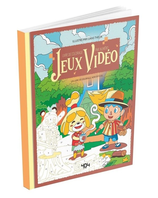 [1046892] Coloriages par numéro - Jeux vidéo